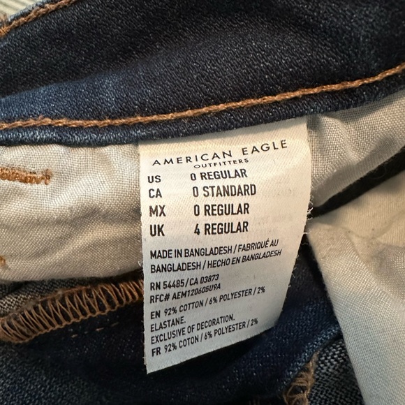 American Eagle Super High Waisted Jegging Crop - Picture 10 of 12